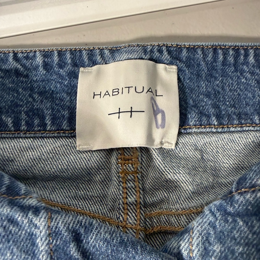 Habitual Button Down Mini Skirt - image 2